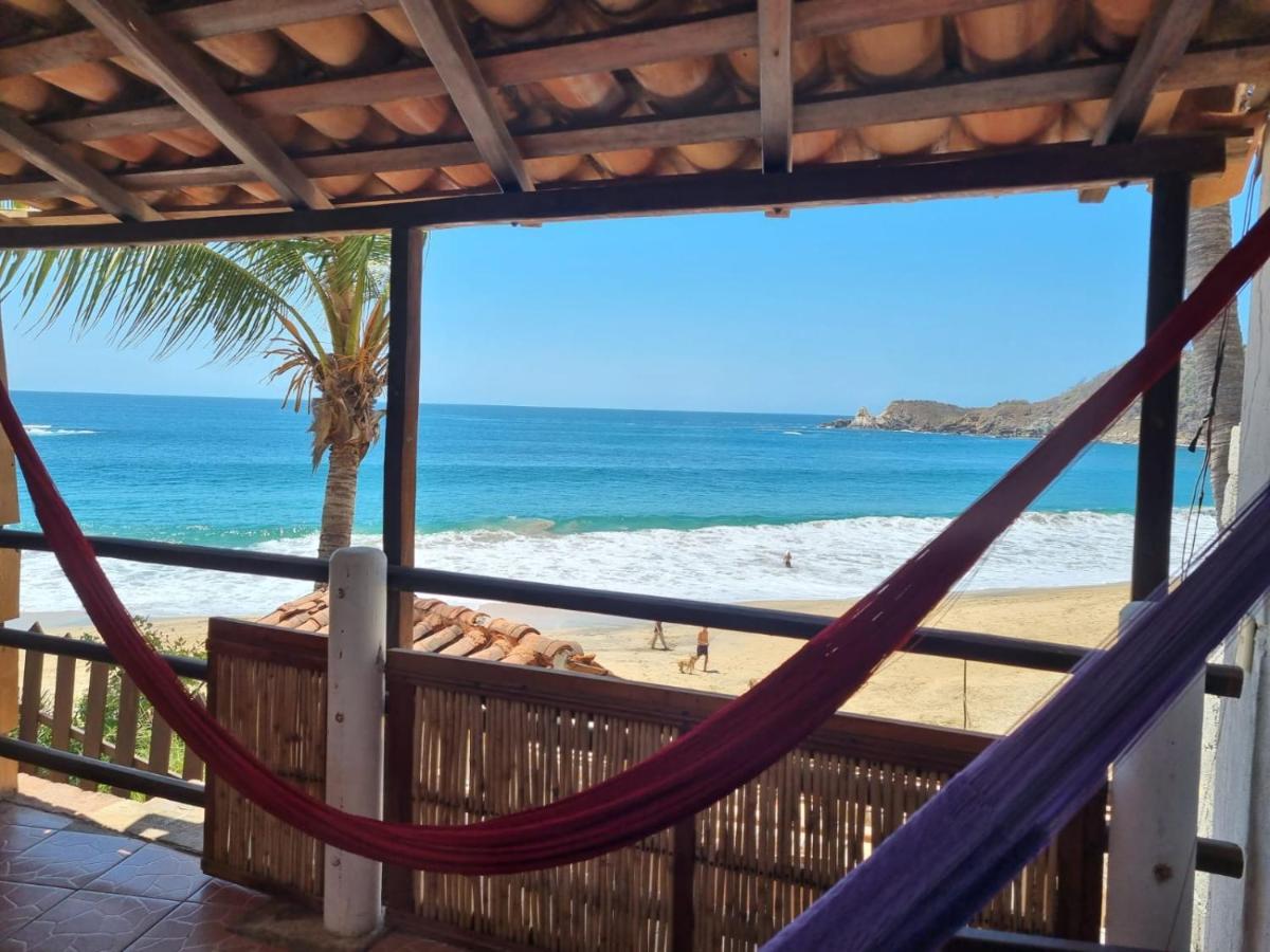 Posada Ziga Playa Mazunte Dış mekan fotoğraf