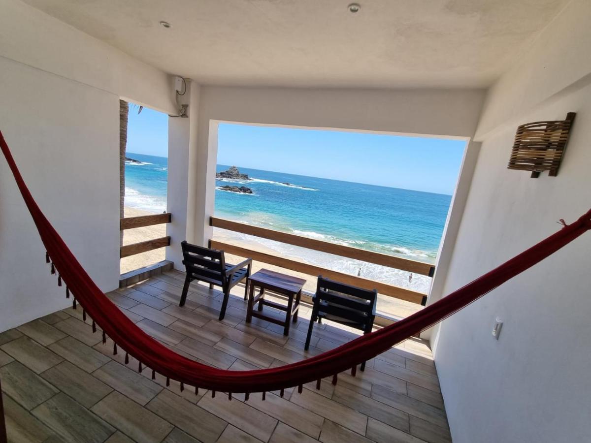 Posada Ziga Playa Mazunte Dış mekan fotoğraf