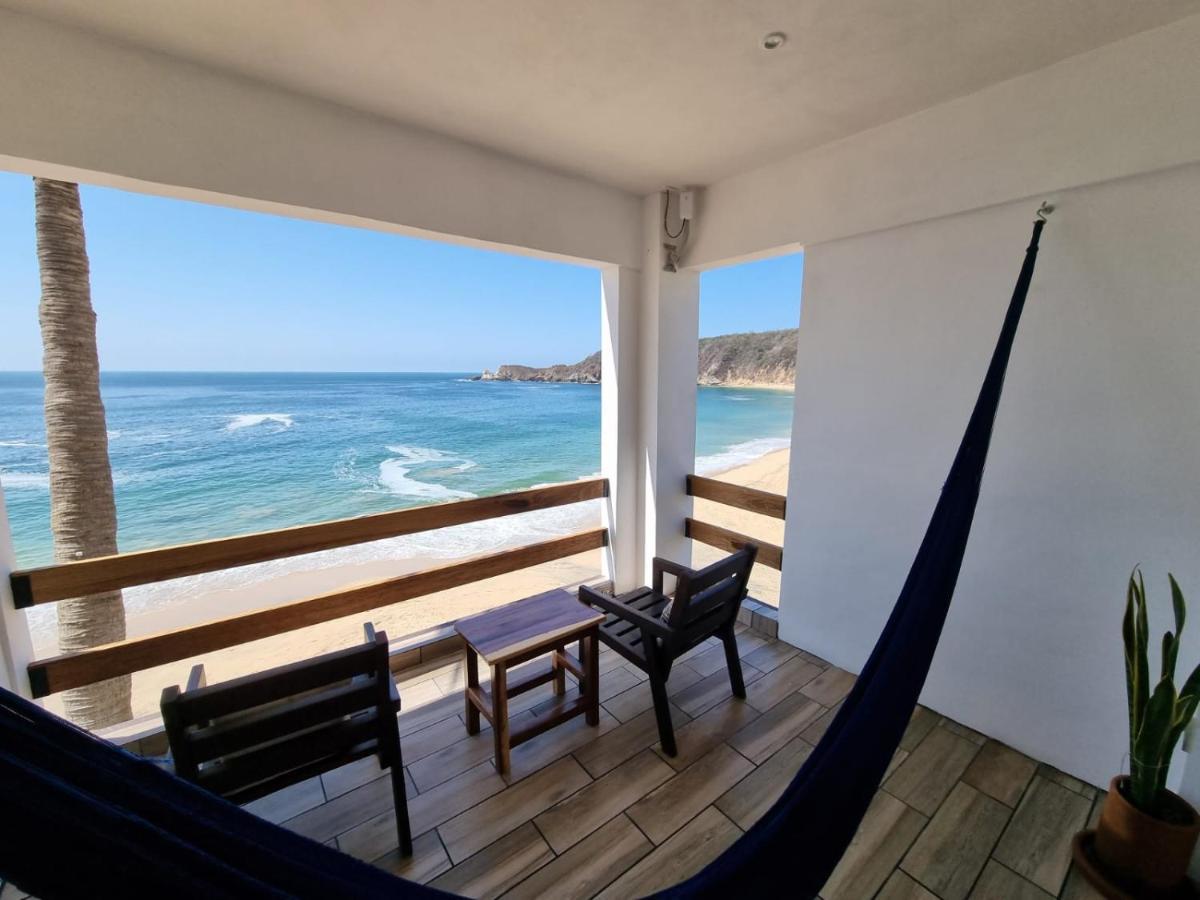 Posada Ziga Playa Mazunte Dış mekan fotoğraf